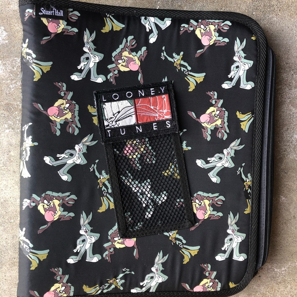 Vintage Looney Tunes Binder
